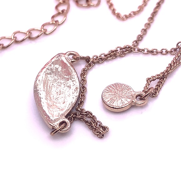 ALDO Double chain Evil Eye Necklace 18” - Picture 7 of 7